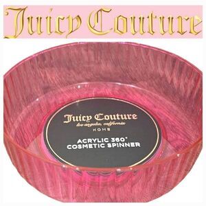 Juicy Couture Home Acrylic 360° Cosmetic Spinner